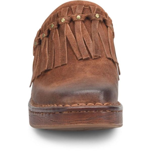 Born | For Women Harmony Clogs - Glazed Ginger Distressed (Brown)