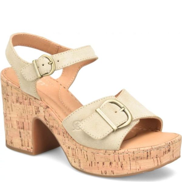 Born | For Women Browyn Sandals - Natural Sand Suede (Tan)