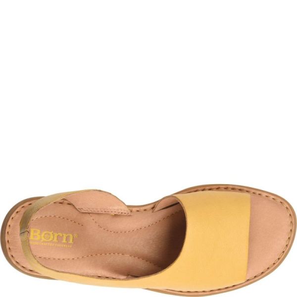 Born | For Women Inlet Sandals - Ocra (Yellow)