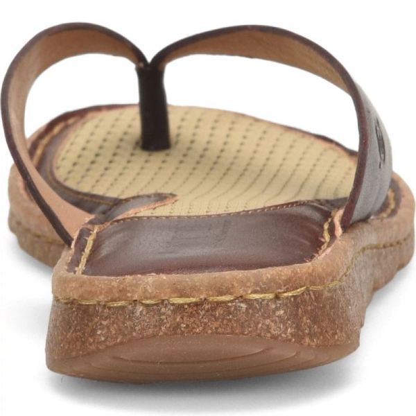 Born | For Women Bora Basic Sandals - Dark Brown (Brown)