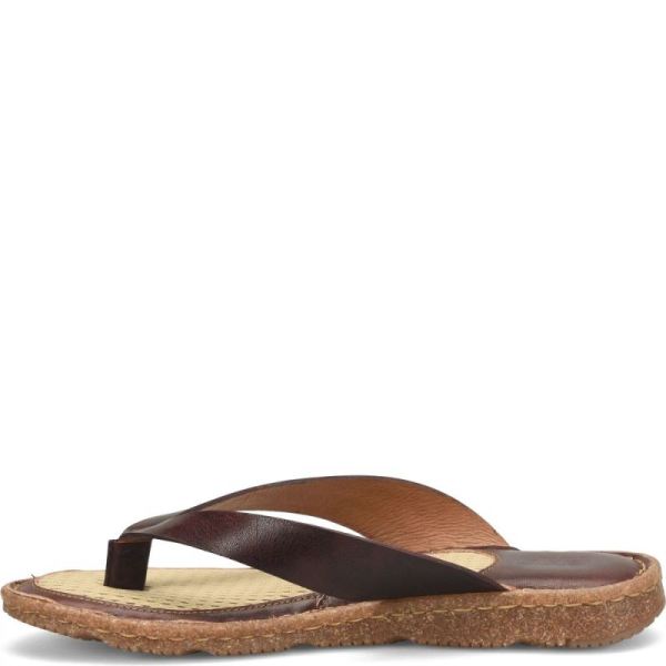 Born | For Women Bora Basic Sandals - Dark Brown (Brown)