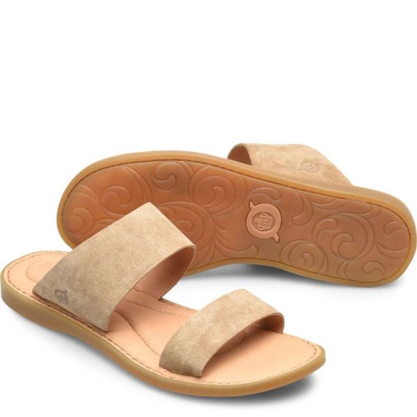 Born | For Women Inslo Sandals - Taupe Suede (Tan)