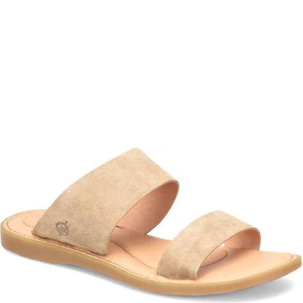 Born | For Women Inslo Sandals - Taupe Suede (Tan)