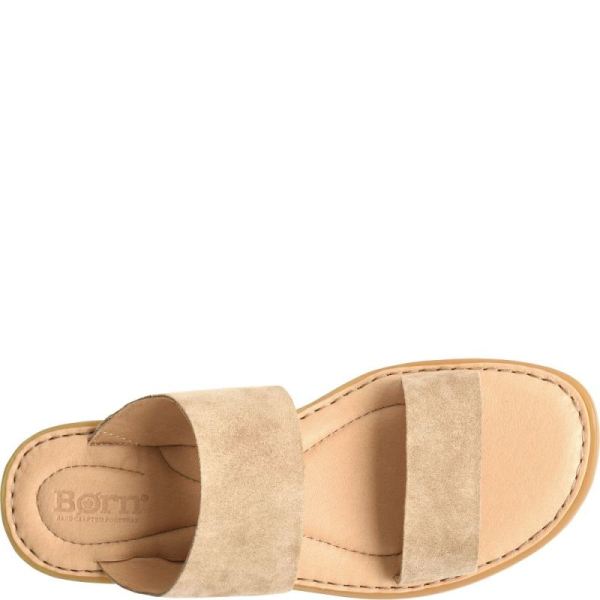 Born | For Women Inslo Sandals - Taupe Suede (Tan)