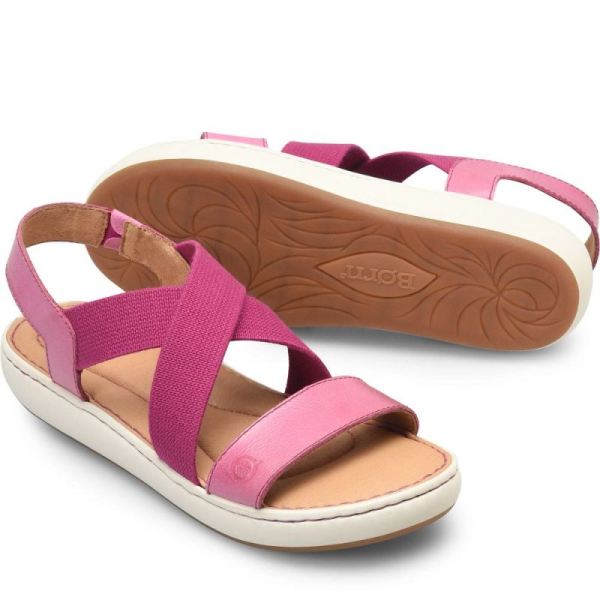 Born | For Women Jayla Sandals - Dark Hot Pink Combo (Pink)