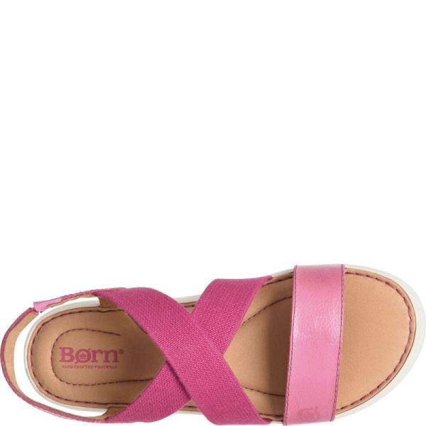 Born | For Women Jayla Sandals - Dark Hot Pink Combo (Pink)