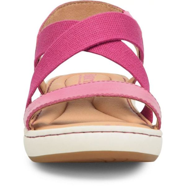 Born | For Women Jayla Sandals - Dark Hot Pink Combo (Pink)