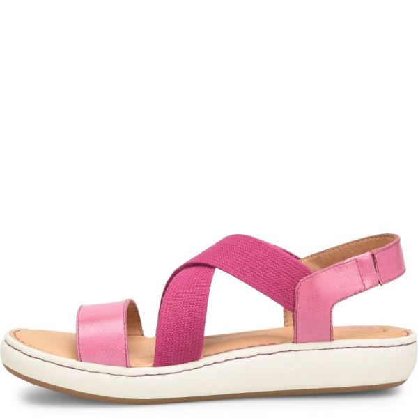 Born | For Women Jayla Sandals - Dark Hot Pink Combo (Pink)