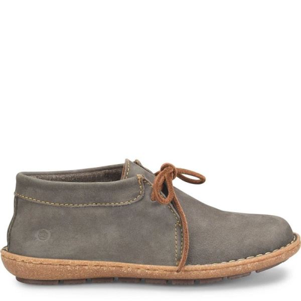 Born | For Women Nuala Boots - Grey Nubuck (Grey)