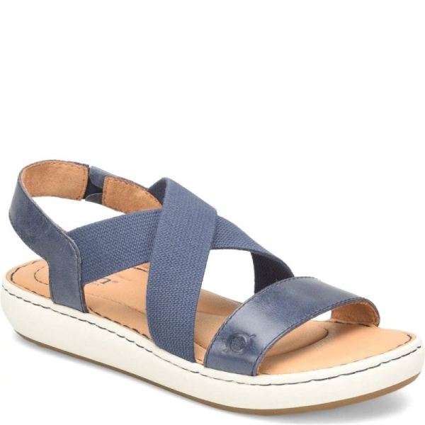 Born | For Women Jayla Sandals - Navy Combo (Blue)