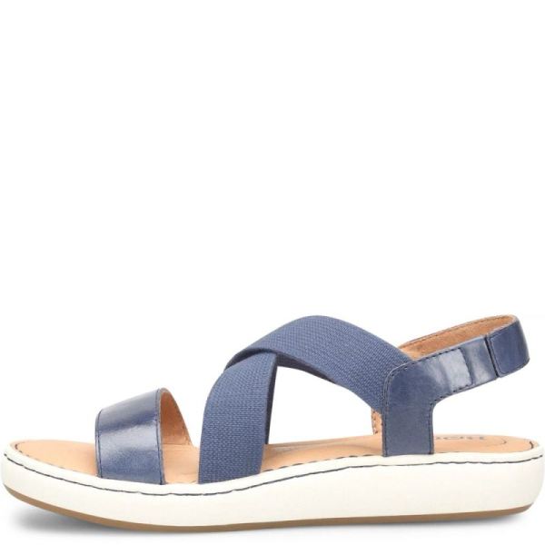 Born | For Women Jayla Sandals - Navy Combo (Blue)