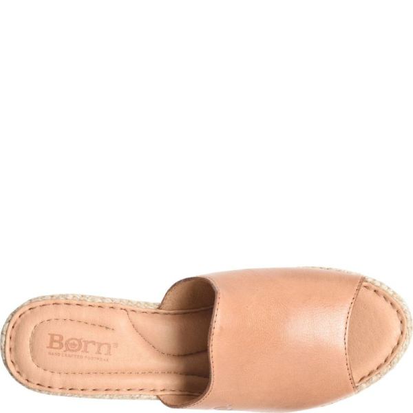 Born | For Women Lilah Sandals - Natural Full Grain (Tan)