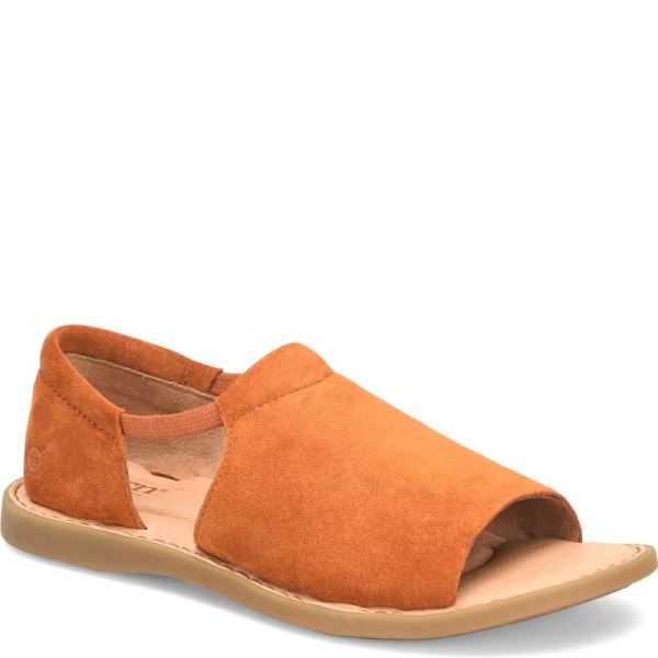 Born | For Women Cove Modern Sandals - Cognac Suede (Brown)