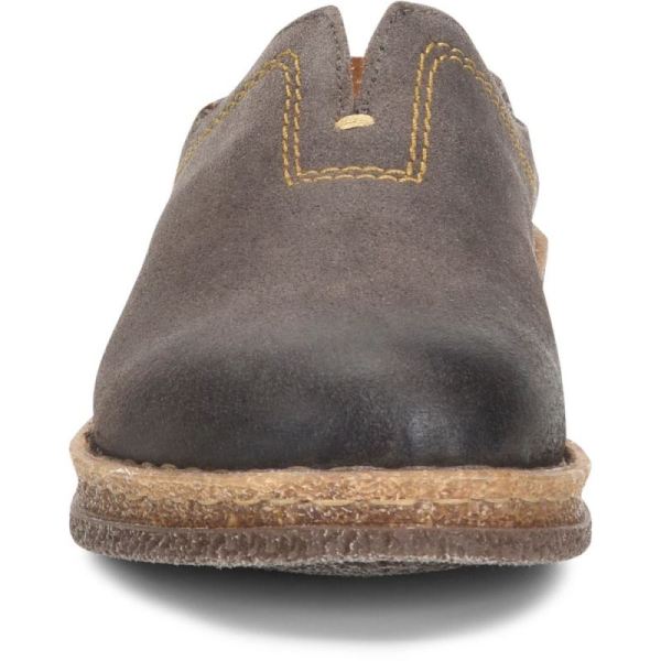 Born | For Women Seana Clogs - Dark Concrete Distressed (Grey)