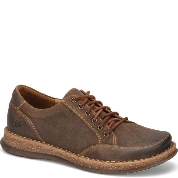 Born | For Men Bronson Slip-Ons & Lace-Ups - Taupe Avola Distressed (Tan)