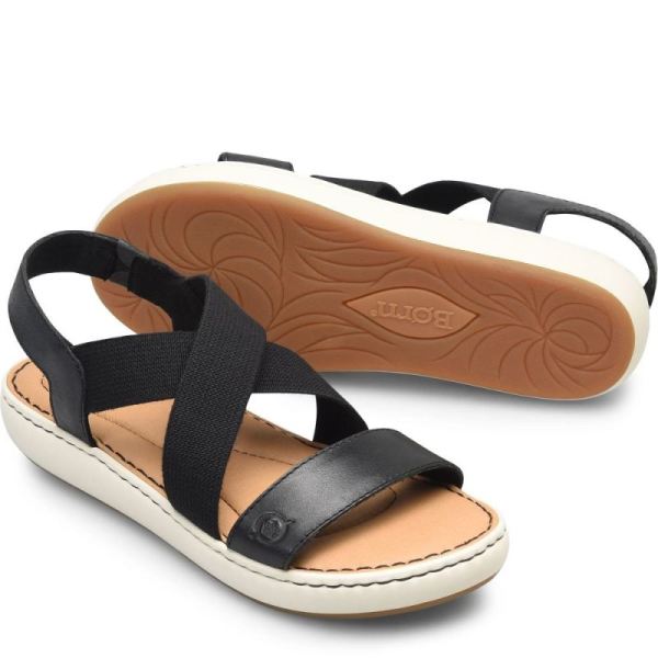 Born | For Women Jayla Sandals - Black Combo (Black)