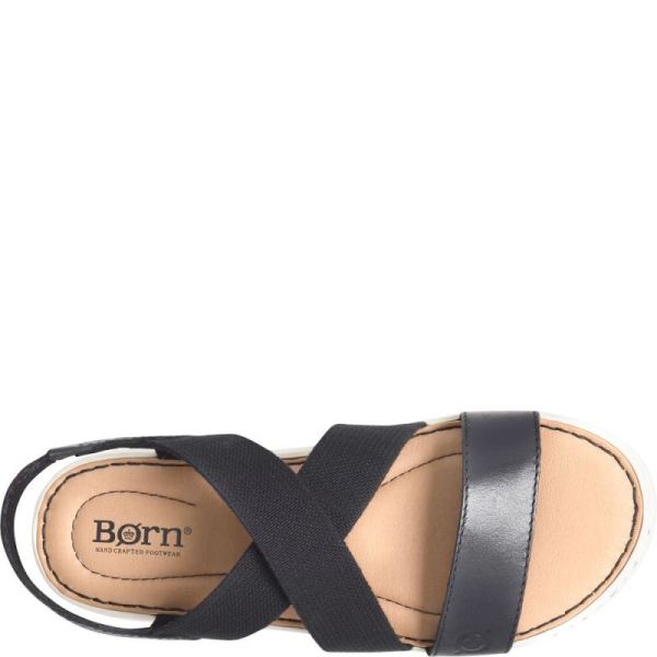 Born | For Women Jayla Sandals - Black Combo (Black)