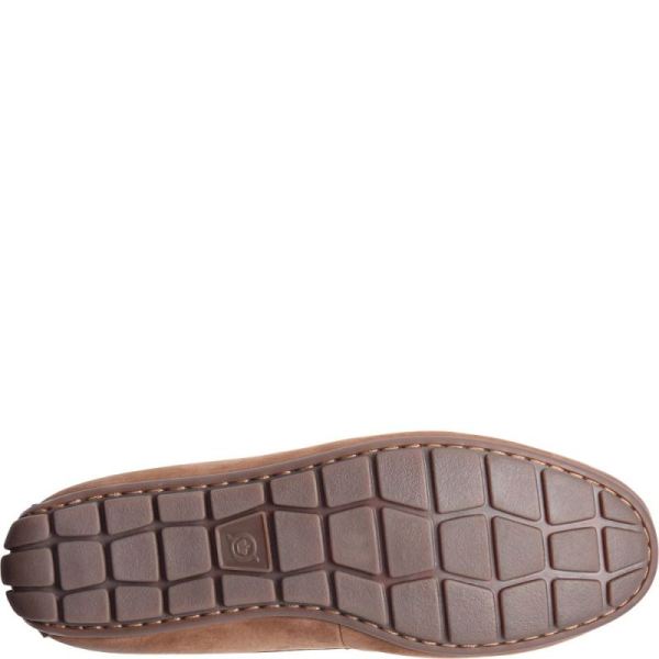 Born | For Men Allan Shearling Slippers - Carafe Nubuck (Brown)