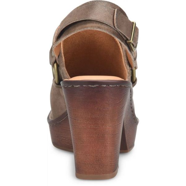 Born | For Women Hudson Clogs - Taupe Distressed (Tan)