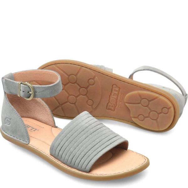 Born | For Women Margot Sandals - Grey Army Suede (Grey)