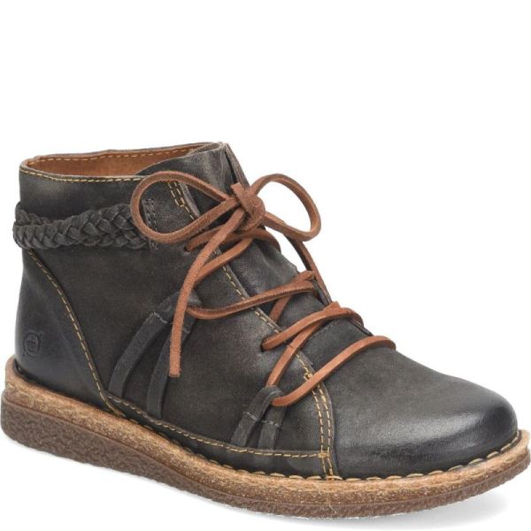 Born | For Women Temple II Boots - Dark Concrete Distressed (Grey)