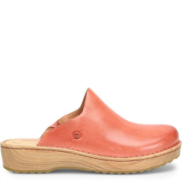 Born | For Women Andy Clogs - Rust Cayenne (Red)