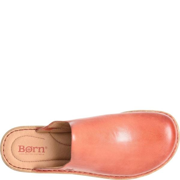 Born | For Women Andy Clogs - Rust Cayenne (Red)