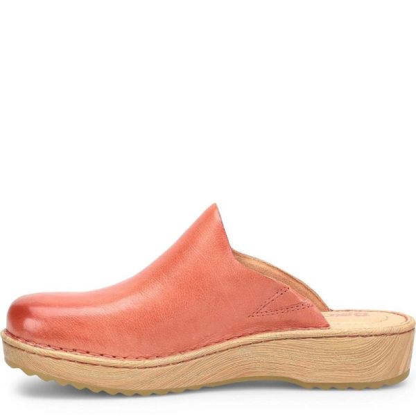 Born | For Women Andy Clogs - Rust Cayenne (Red)