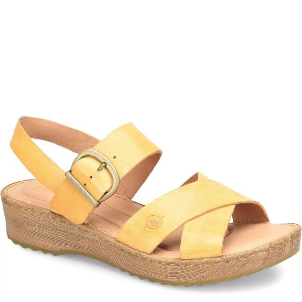 Born | For Women Aida Sandals - Sunflower (Yellow)