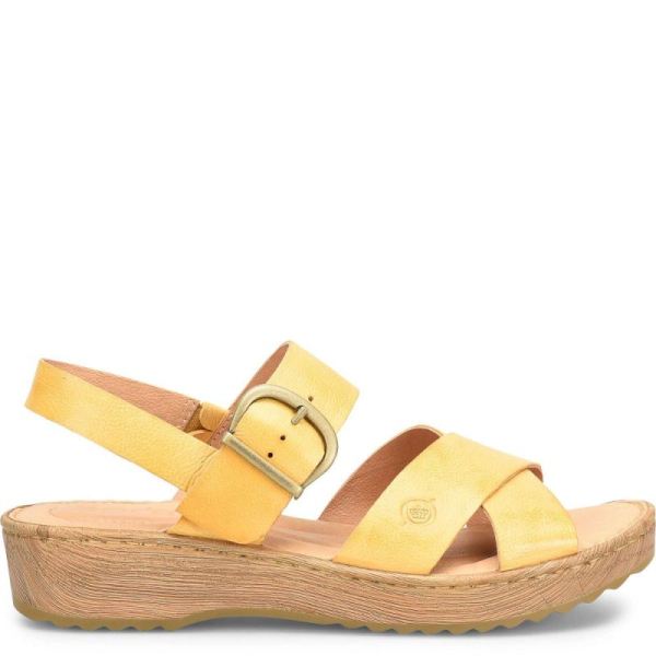 Born | For Women Aida Sandals - Sunflower (Yellow)