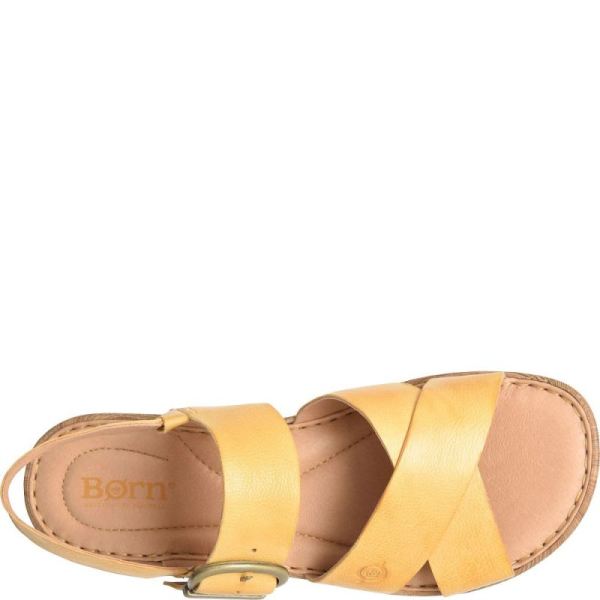 Born | For Women Aida Sandals - Sunflower (Yellow)