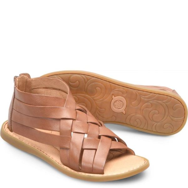 Born | For Women Iwa Woven Sandals - Cuoio Brown (Brown)