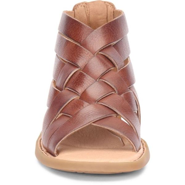 Born | For Women Iwa Woven Sandals - Dark Tan Bourbon (Brown)