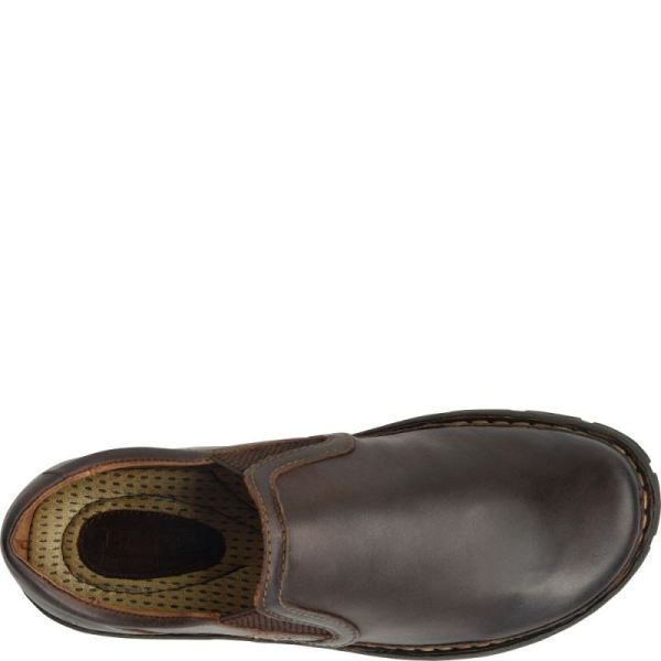 Born | For Men Sawyer Slip-Ons & Lace-Ups - Dark Castano (Brown)