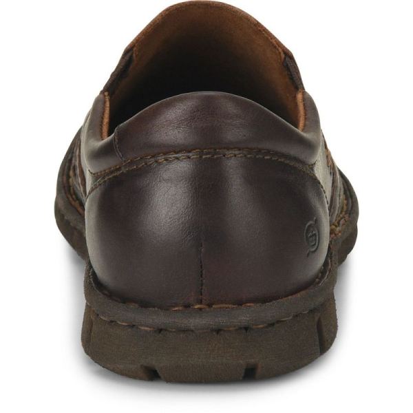 Born | For Men Sawyer Slip-Ons & Lace-Ups - Dark Castano (Brown)