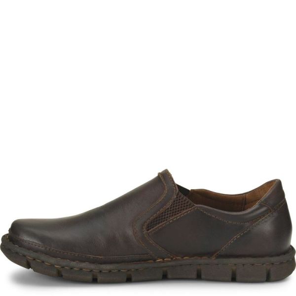 Born | For Men Sawyer Slip-Ons & Lace-Ups - Dark Castano (Brown)