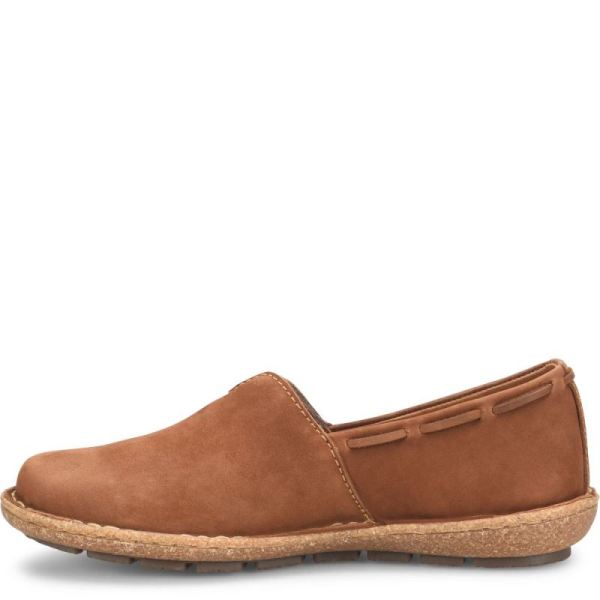 Born | For Women Naya Slip-Ons & Lace-Ups - Maple Leaf Nubuck (Tan)