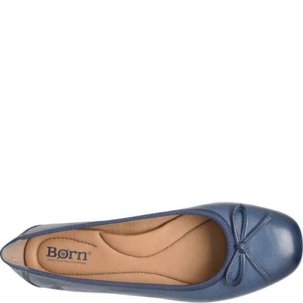 Born | For Women Brin Flats - Navy Marine (Blue)