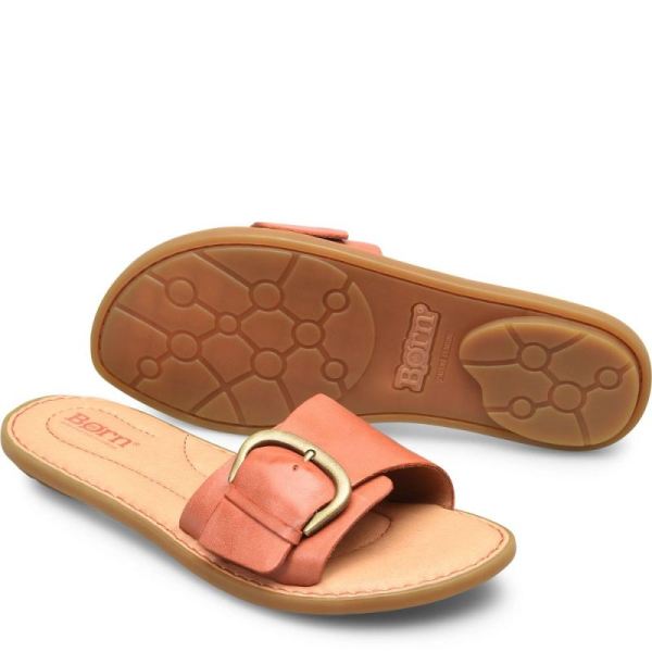 Born | For Women Miarra Sandals - Orange Papaya (Orange)