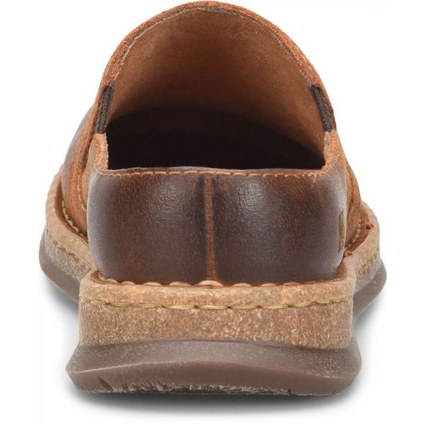 Born | For Men Bryson Clog Slip-Ons & Lace-Ups - Glazed Ginger Distressed (Brown)