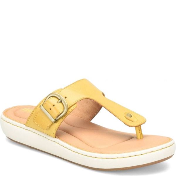 Born | For Women Jules Sandals - Yellow Lemon (Yellow)