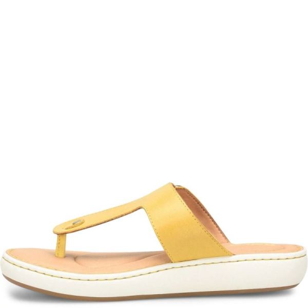 Born | For Women Jules Sandals - Yellow Lemon (Yellow)