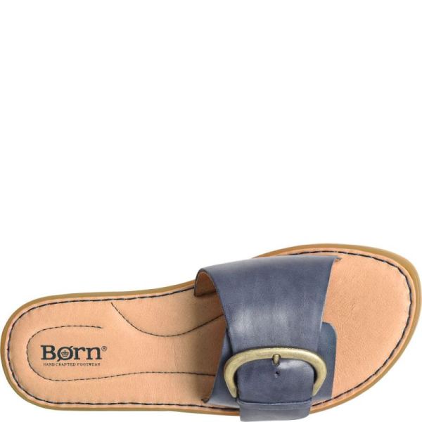 Born | For Women Miarra Sandals - Navy Oceano (Blue)