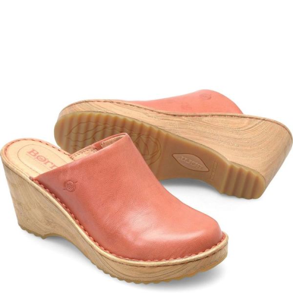 Born | For Women Natalie Clogs - Rust Cayenne (Orange)