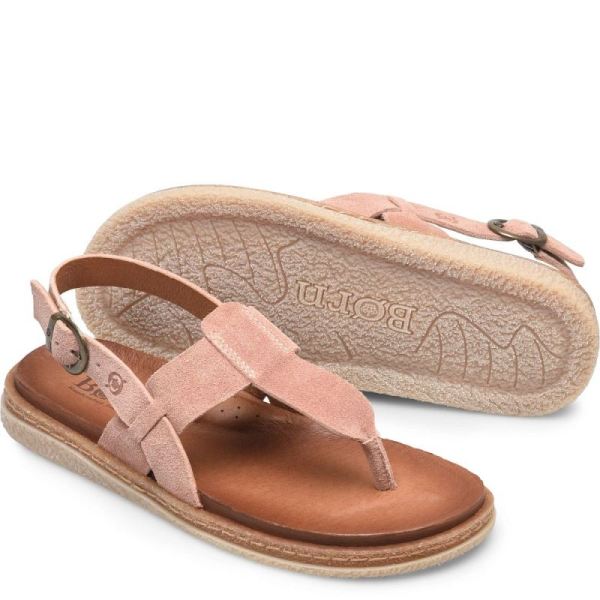 Born | For Women Cammie Sandals - Blush Malve Suede (Pink)