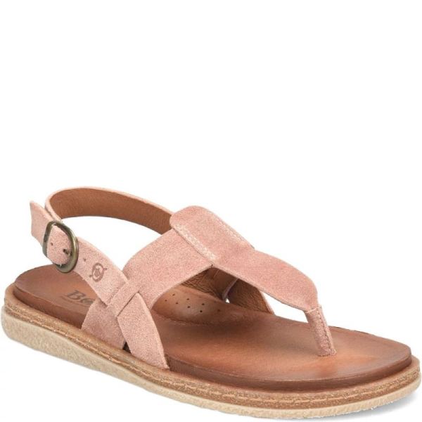 Born | For Women Cammie Sandals - Blush Malve Suede (Pink)