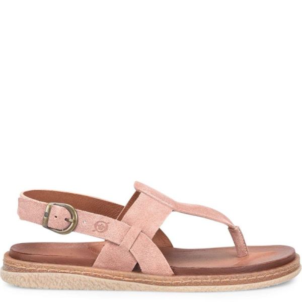 Born | For Women Cammie Sandals - Blush Malve Suede (Pink)