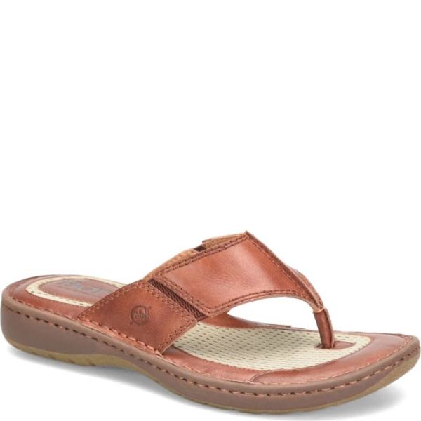 Born | For Men Corvo Sandals - Dark Tan Bourbon (Brown)