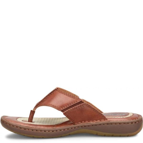 Born | For Men Corvo Sandals - Dark Tan Bourbon (Brown)