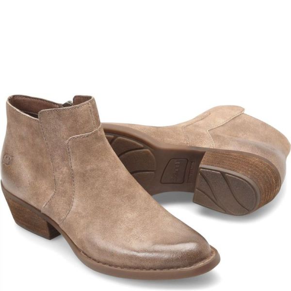 Born | For Women Mckenzie Boots - Taupe Distressed (Tan)